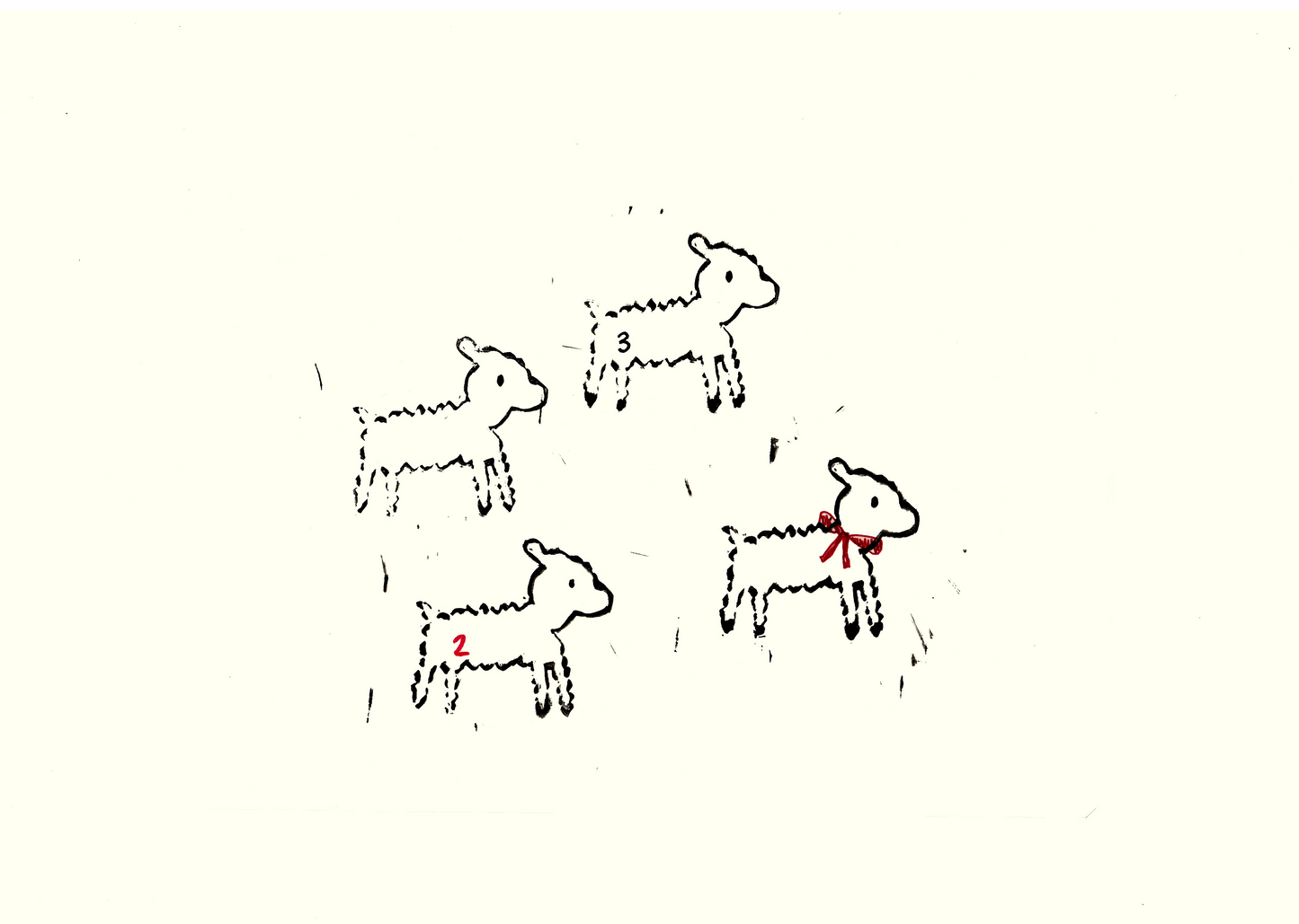 Counting Sheep Print